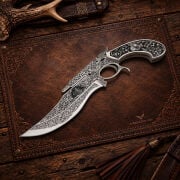 Silver Vizier N690 Böhler Gravür Bıçak