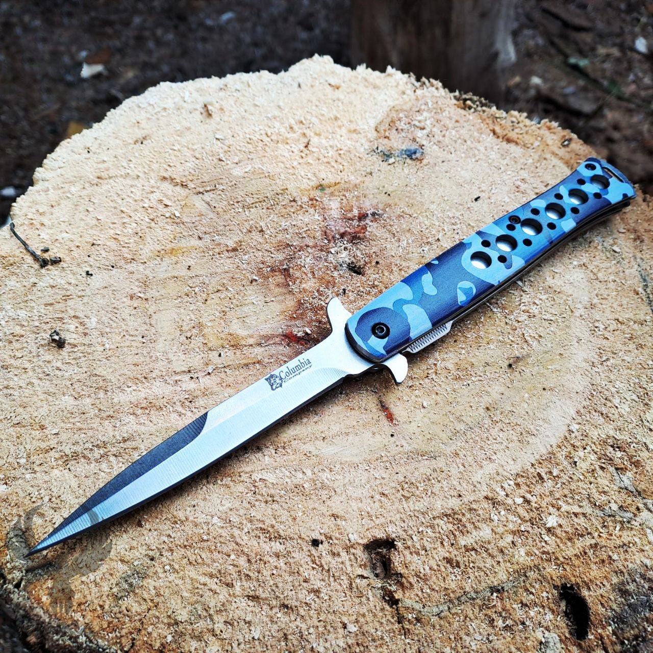 Columbia Camo Pointed Cep Çakısı