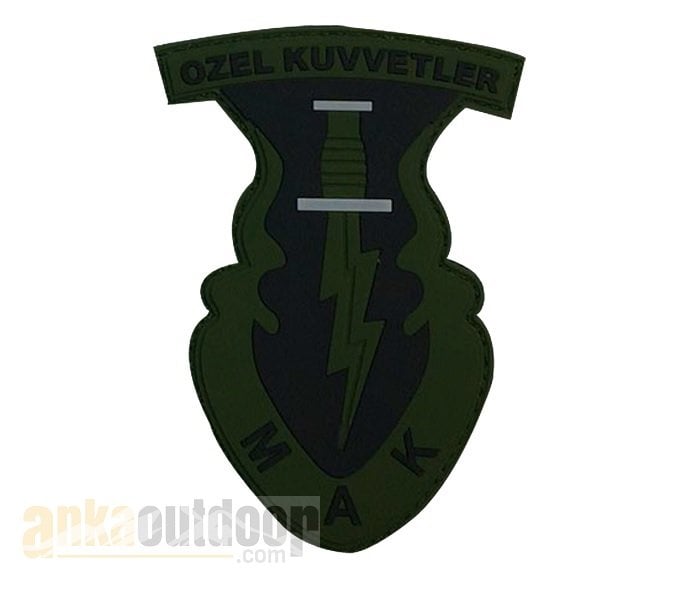 Anka Plastik Özel Kuvvetler Pathç Kol Peç Haki