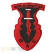 Anka Plastik Özel Kuvvetler Pathç Kol Peç Kırmızı