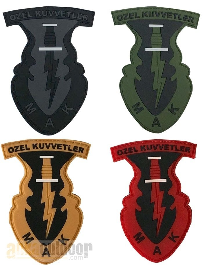 Anka Plastik Özel Kuvvetler Pathç Kol Peç Siyah