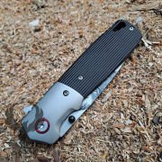 Chongming Black Wolf Kurt Cep Çakısı