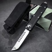 Microtech UTX-85 OTF Hellhaund Satin Bıçak