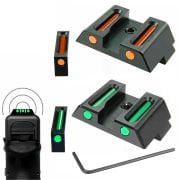 Glock 17/19 Fiber Optik Fosforlu Gez Arpacık Seti
