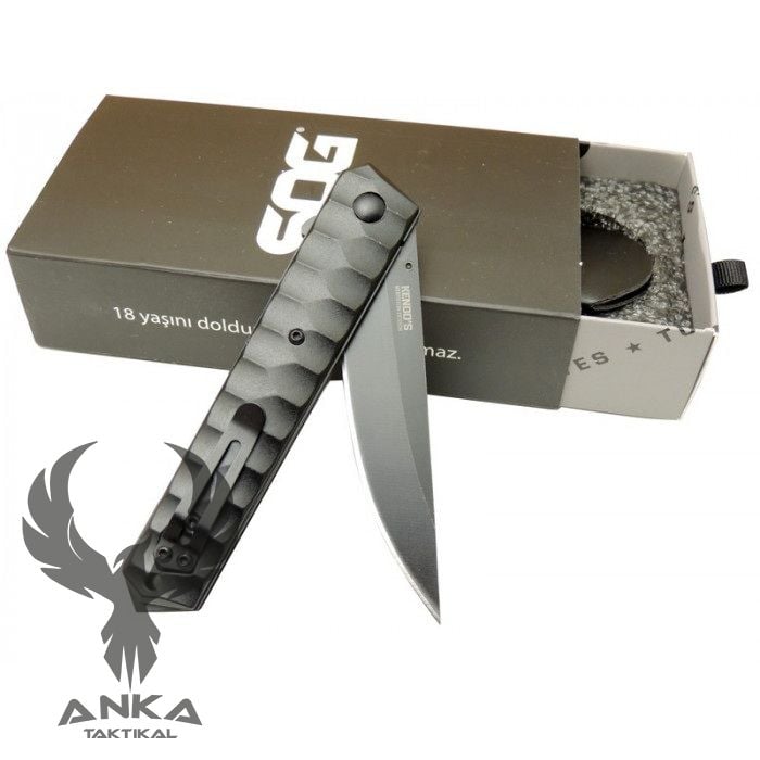 SOG Kendo Gray Tanto Çakı Siyah