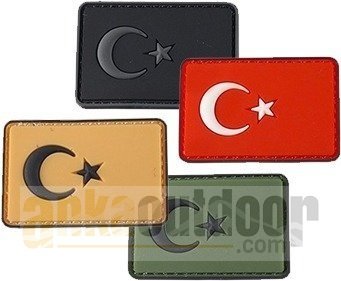 Anka Plastik Türk Bayrağı Peç Siyah