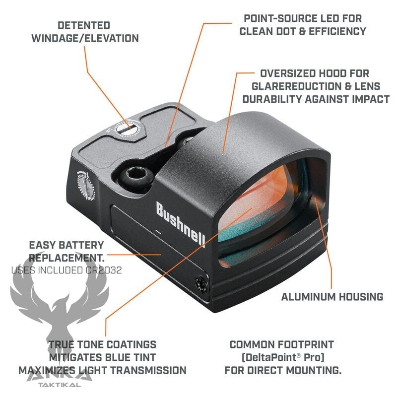 Bushnell RXS-100 Reflex 1x22 Reddot | Ankaoutdoor