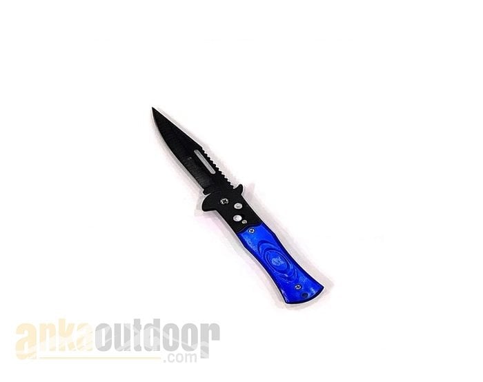 Columbia Tiger Otomatik Bıçak Mavi