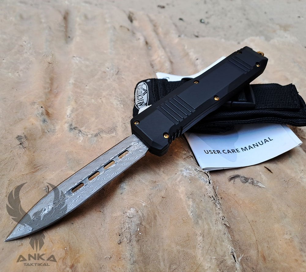 Microtech Metapod Damascus OTF Çakı