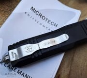 Microtech Metapod Damascus OTF Çakı Tanto