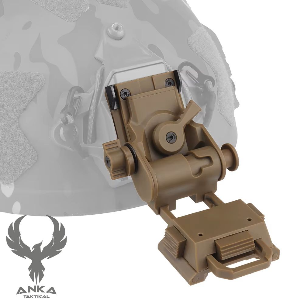 NVG PVS15 Gece Görüş Kask Montaj Kiti Kahve