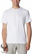 Columbia Tech Trail Crew Neck II T-Shirt Beyaz