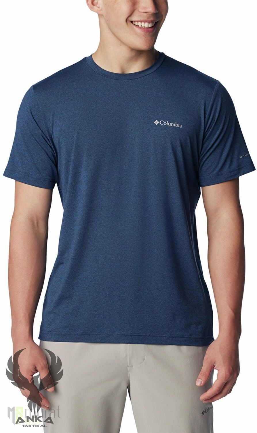 Columbia Tech Trail Crew Neck II T-Shirt Lacivert