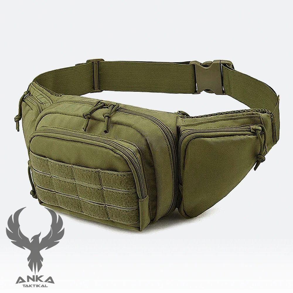 Anka Taktikal Silah Bel Çantası Yeşil