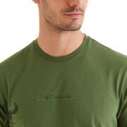 Columbia Csc Bar Split Graphic T-Shirt Haki