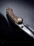 Leader Knives F101 Sapelli African Wood Çakı