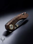Leader Knives F101 Sapelli African Wood Çakı