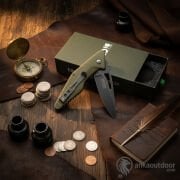 CRKT 4416 Division Deri Kılıflı Çakı Haki