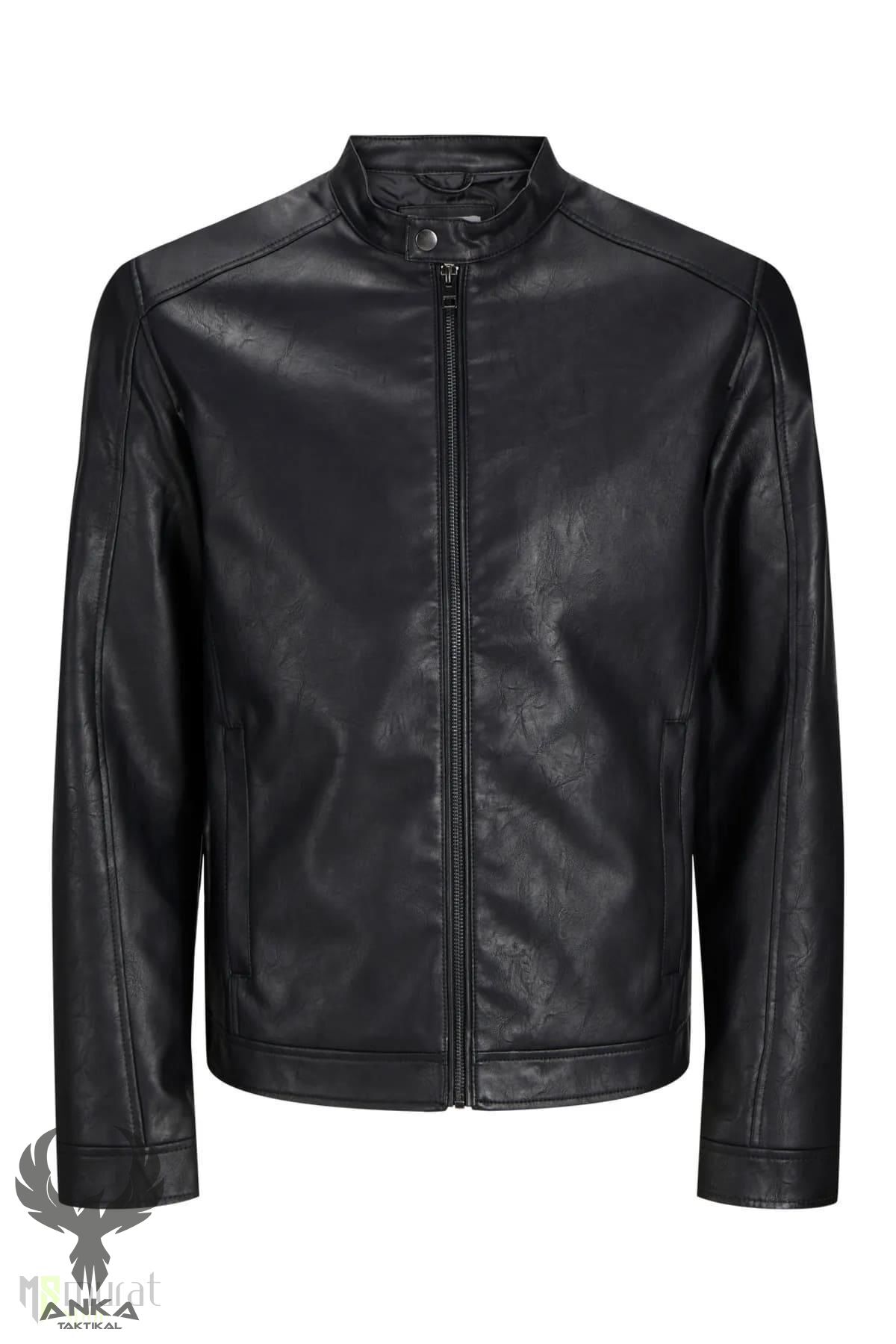 Jack & Jones Jjedylan Clean Pu Jacket