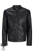 Jack & Jones Jjedylan Clean Pu Jacket