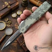 Microtech D/E Otomatik Bıçak Siyah