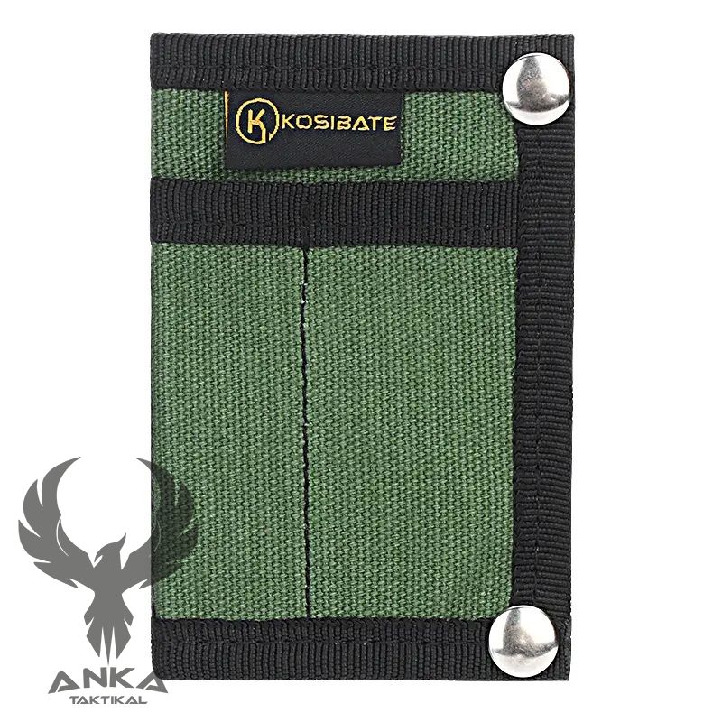 Kosibate Slim EDC Cüzdan Haki