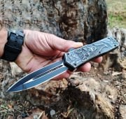Microtech Wolf Kurt Figürlü Bıçak