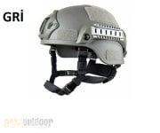 Airsoft Koruyucu Kask Siyah