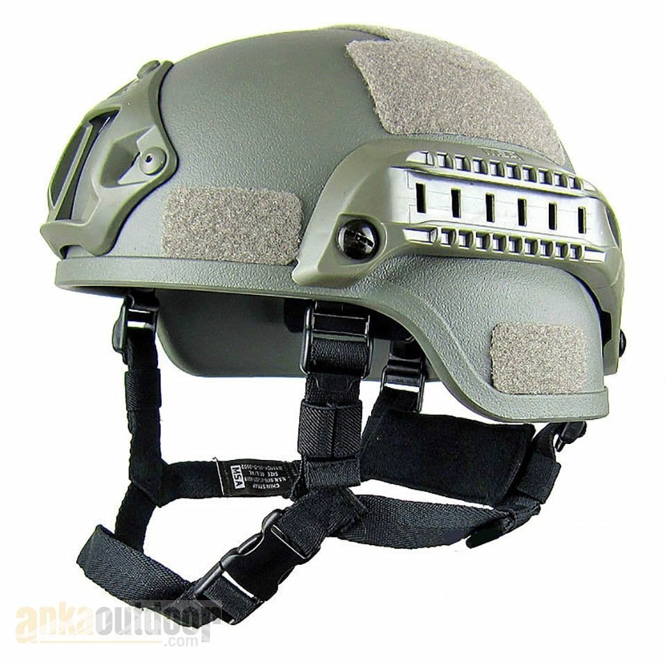 Airsoft Koruyucu Kask Yeşil
