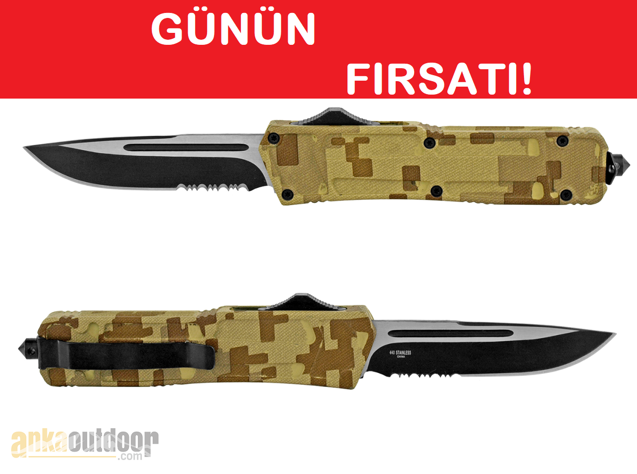 Anka Knives Scarab Sustalı Çakı Klon
