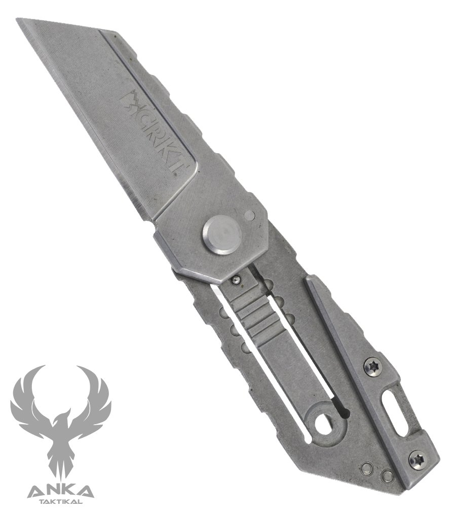 CRKT Alf Stonewash Cep Çakısı Satin