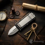 Microtech Exocet Satin Otomatik Bıçak Siyah