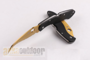 Spyderco Civilian VG10 Karambit Klon Gold