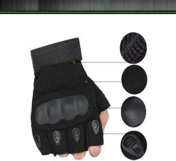Tactical Half Finger Korumalı Eldiven