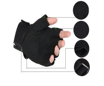 Tactical Half Finger Korumalı Eldiven