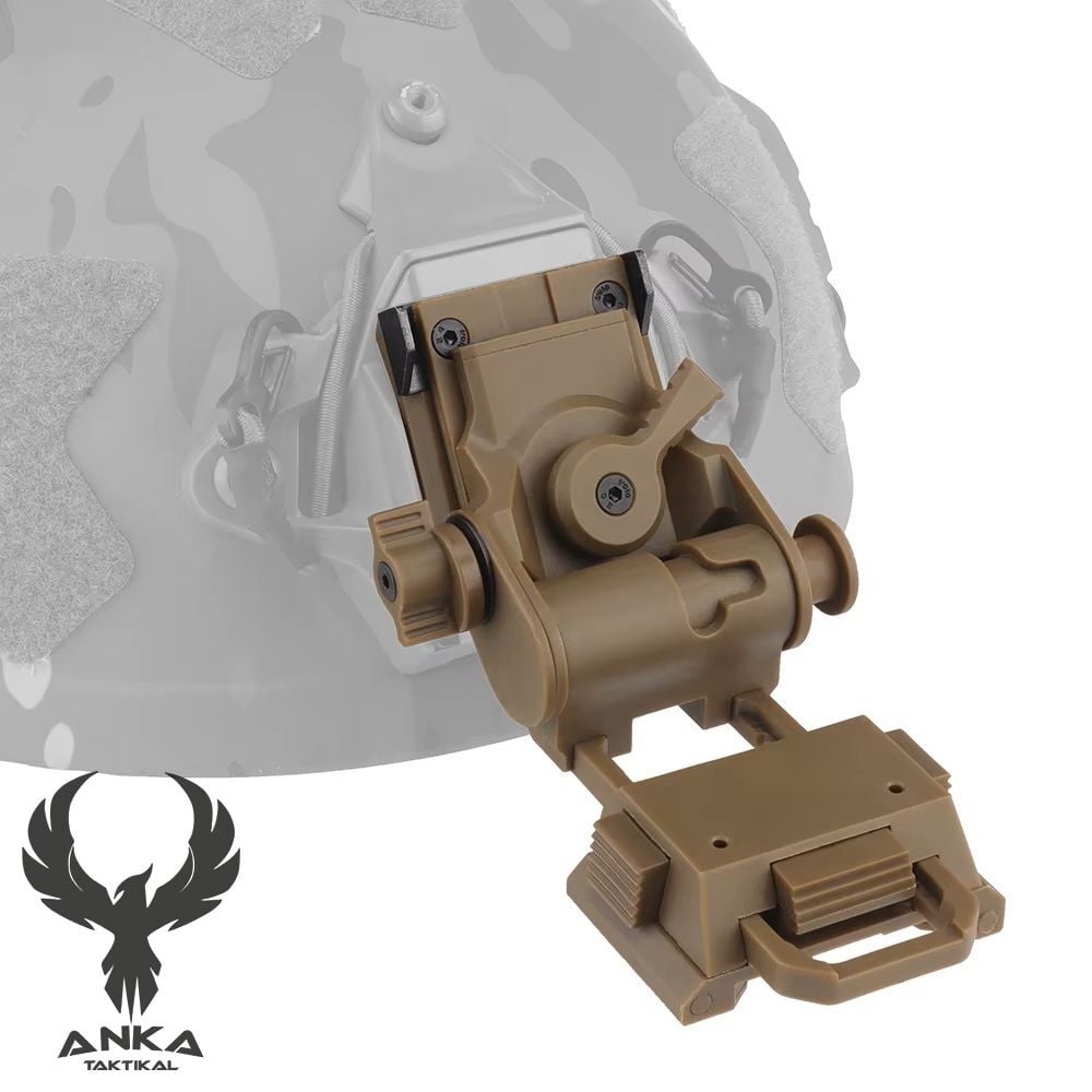 NVG Kask Bağlantı Aparatı Kahve