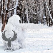 Ghillie Suit Keskin Nişancı Gizlenme Ağı Beyaz