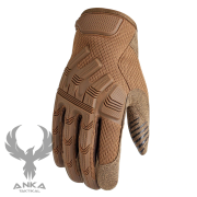 Anka Tactical Combat Eldiven Kahve - L