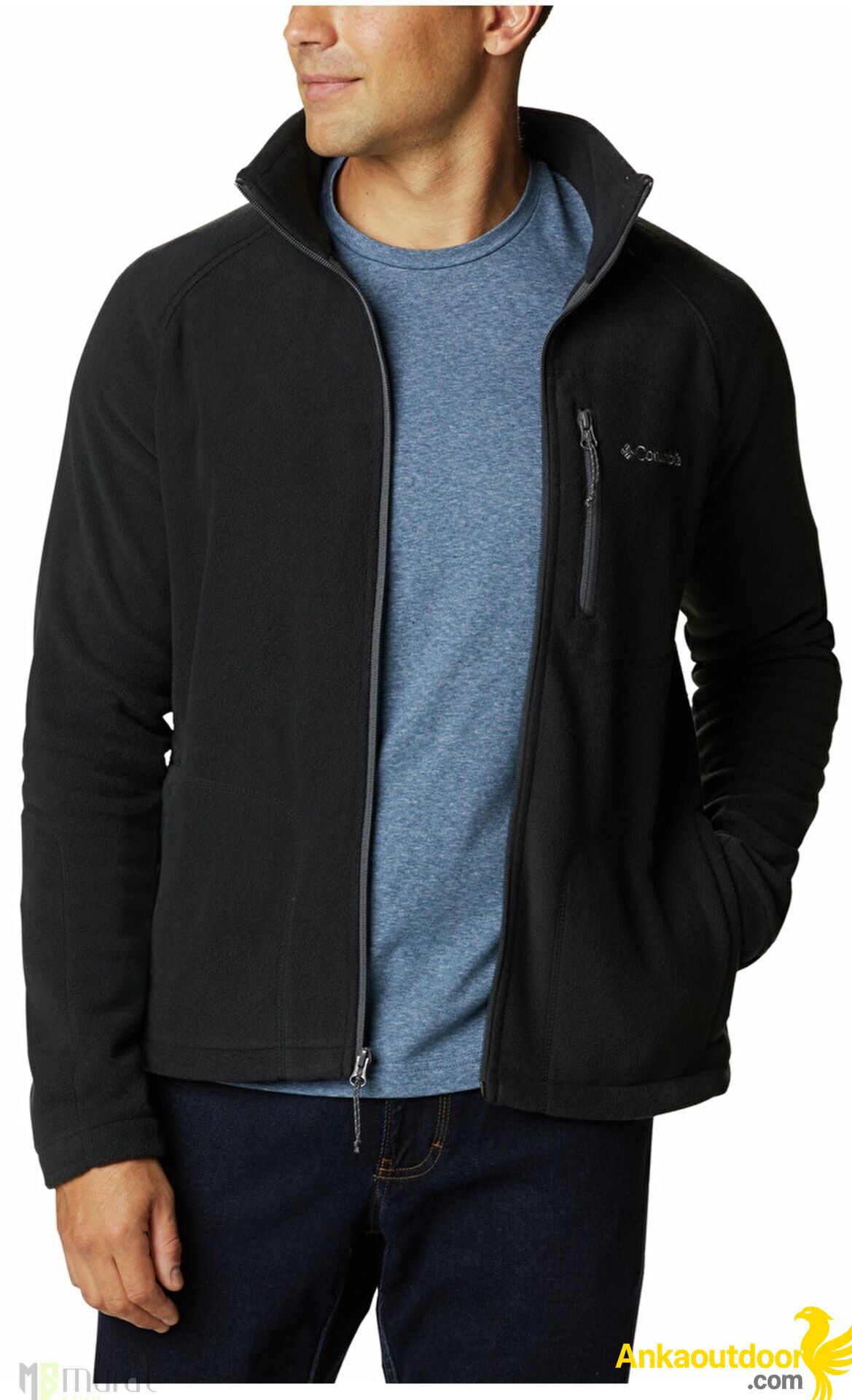Columbia Fast Trek Full Zip Fleece Polar Siyah