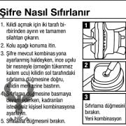 Şifreli Silah Tetik Kilidi
