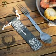 Ficus Kamp Kaşık ve Çatal Set