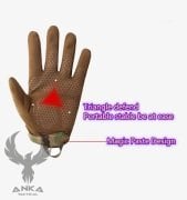 Anka Tactical Fury Eldiven Siyah - M