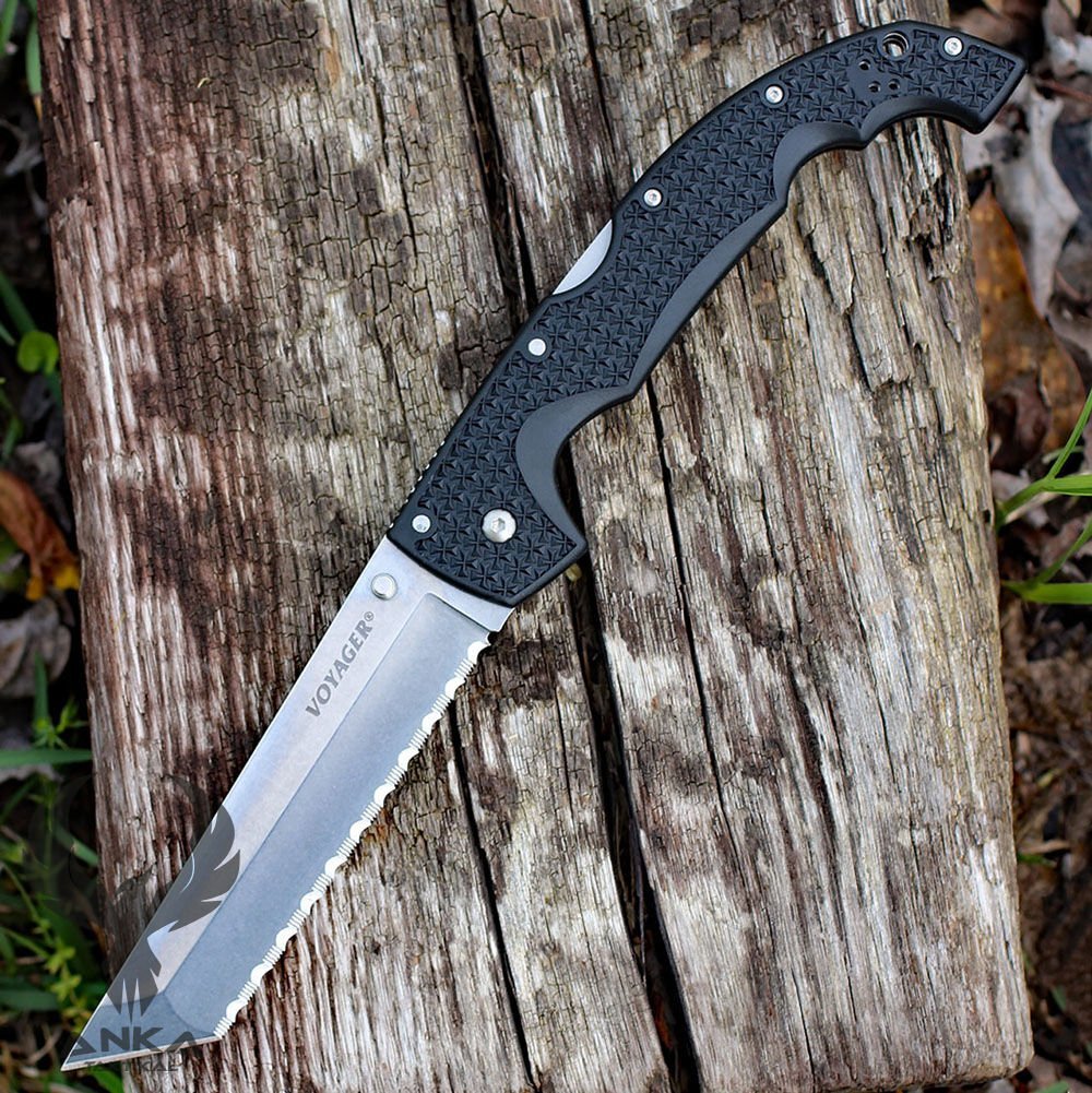Cold Steel Voyager XL Tanto Tırtıklı Çakı