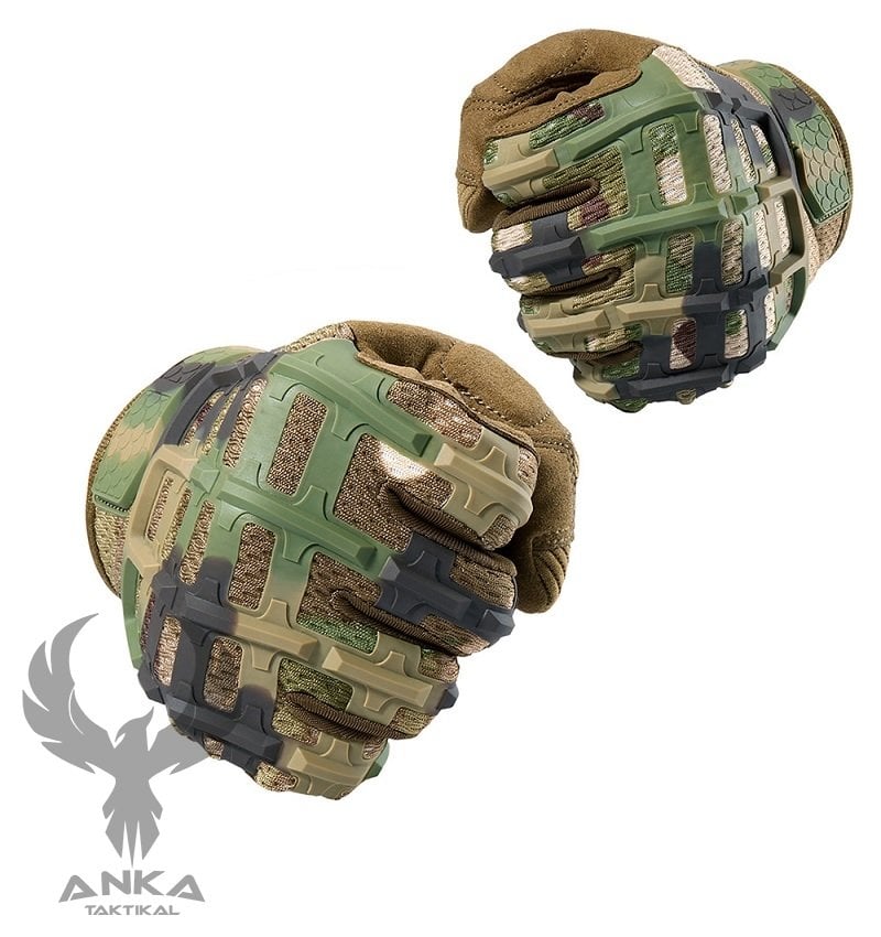Anka Tactical Fury Eldiven Multicam - M