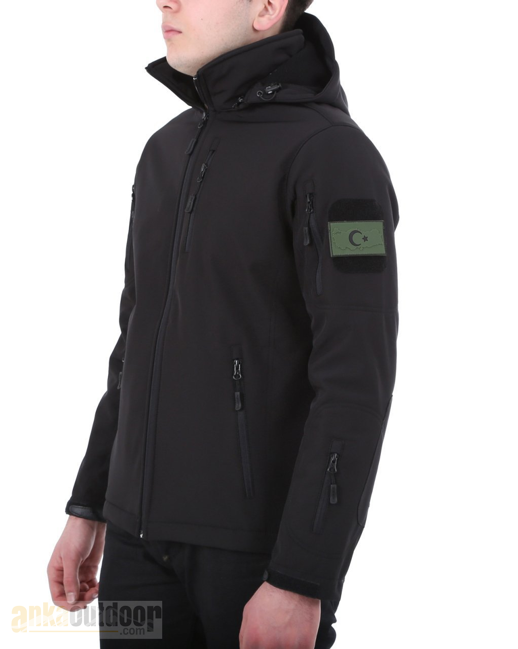 Vogel Shark Skin SoftShell Mont Siyah - S