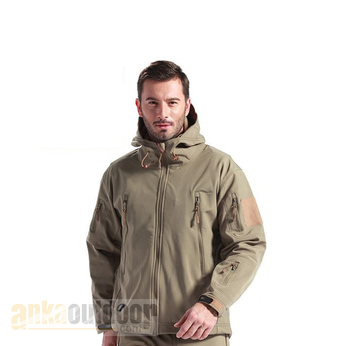 Tactical Shark Skin SoftShell Jacket Bej - M
