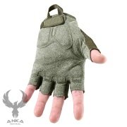 Anka Tactical Combat Kesik Eldiven Haki - L