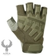 Anka Tactical Combat Kesik Eldiven Haki - XL