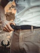 Gizli Bıçaklı Siyah Kemer