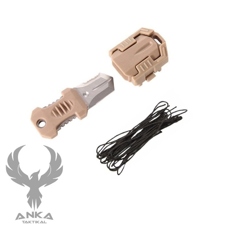 EDC Tactical Mini Bıçak Bej